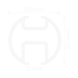 A6800 | cubicle rail | Thomas Regout B.V.