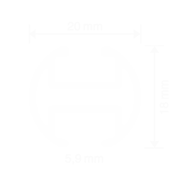 A6830 | cubicle rail | Thomas Regout B.V.